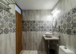 rooms at resort near Calangute beach