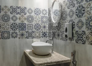 rooms at resort near Calangute beach