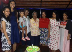 Guests at resort near Calangute Goa